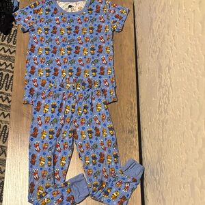 GH - George Hats Paw Patrol 2 Piece Pajamas. Size 4T.